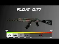 CSGO AK 47 Rat Rod Skin wear float