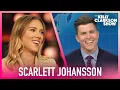 Scarlett Johansson Blacked Out During Colin Jost s SNL Joke Swap