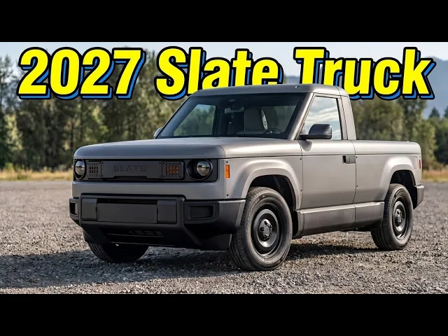 The 2027 Slate Truck Proves You Don’t Need a $100K Luxury Rig to Have the Coolest EV on the Block