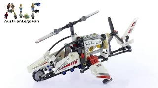 Lego Technic 42057 Ultralight Helicopter - Lego Speed Build Review