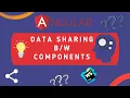 Sharing Data between components in Angular 12 Input Output Decorators in Angular in telugu