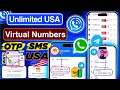 Download Lagu Unlimited FREE Virtual Number For WhatsApp \u0026 Gmail, Telegram OTP Verification | USA-CA Temp Number