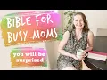 HOW TO FIND TIME TO READ MY BIBLE SURPRISING TRUTH BIBLE FOR BUSY MOMS