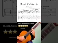 Hotel California by The Eagles Classical Guitar Lesson #fingerstyle #classicalguitar