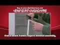 RHR Interior Hollow Metal Door - New Construction Metal Stud (Pre-Drywall), RO 40-1/2" x 86-1/4" | Steel-Liteâ„¢ - Video 2 of 1