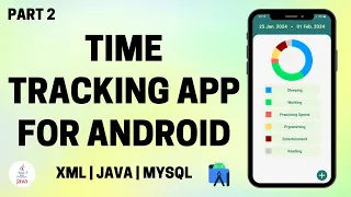 Time Tracking App for Android using Java and SQLite Part 2