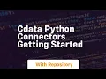 Cdata python connectors getting started
