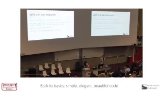 Back to Basics Simple elegant beautiful code