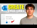 How To Make Email Links Open In Outlook Tutorial 2026