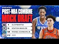 POST-COMBINE NBA Mock Draft Keaton Wagler to Clippers Should the Thunder trade into the top 5