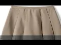 Lands End School Uniform Girls Ponte Pleat Skirt
