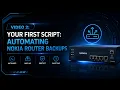 Automate Nokia Router Backups with Python Netmiko Tutorial for Beginners