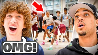 I HOSTED THE CRAZIEST NYvsNY BASKETBALL TRYOUTS IN NEW YORK!