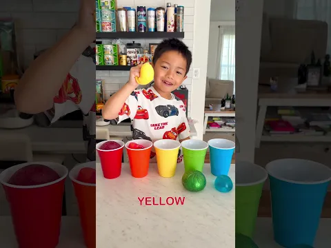 Keegan learning squishy colours 🥟😍❤️