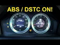2013 Volvo XC 60 ABS DSTC dash light on