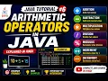 Arithmetic Operators in Java Explained in Hindi Java Tutorial for Beginners
