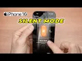 iPhone 16 How to Turn Silent Mode ON OFF