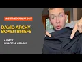 DAVID ARCHY Men s Underwear Boxer Briefs - We tried them out