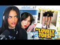 We react to our WikiFeet scores It gets weird