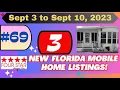 1 LEFT AT 60K Three Florida Mobile Homes New Listings for Sale NOW Four Star 23