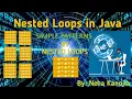ICSE Class 9th ICSE Class 10th Patterns program in Java Number Pattern Alphabet Pattern