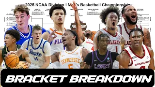NCAA Tournament Bracket Breakdown, Preview, Picks, and Predictions!
