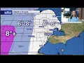 Meteorologist Marisa Woloszyn is tracking this weekend s snowstorm