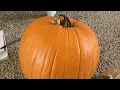 Wolf Pumpkin carving
