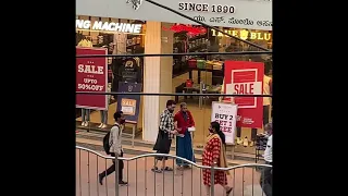 helping a blind couple others before self