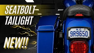 How to Install the Custom Dynamics Motorcycle Seat Bolt Running Brake Light