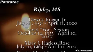Obituaries from April 10-16 2020