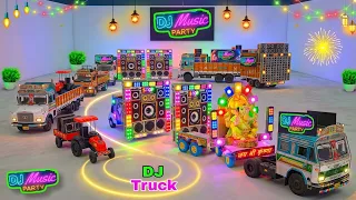 Mini Dj Setup Loading at-home | how to make cardboard mini dj setup | mini dj truck | dj wala