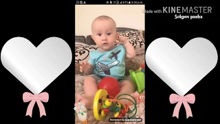 russia cute baby young mother with her baby in bigo live 2017