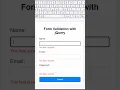 Form Validation with jQuery jQuery Validation Plugin Tutorial