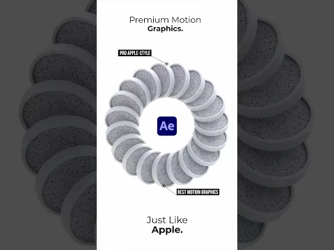 Make Apple-Styled 3D Motion Graphics in After Effects
