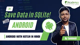 How to Add Data in SQLite in Android Android Kotlin Database Tutorial