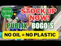 PUBLIX BOGO STOCK-UP HAUL PLASTIC MATTERS PREPARE EARLY