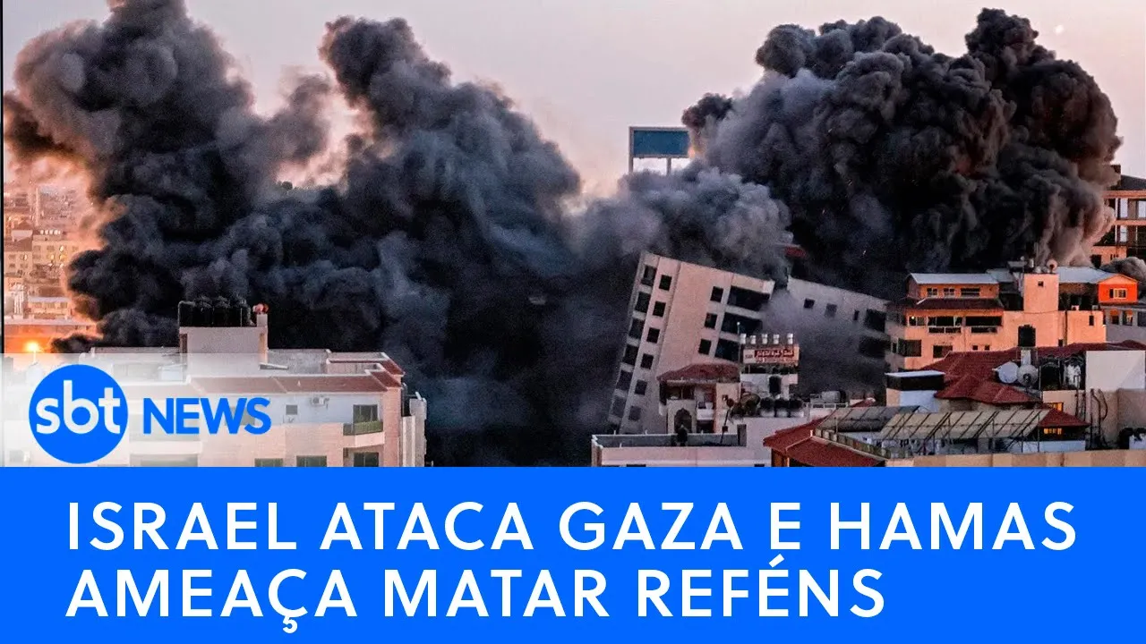 ????Poder Expresso: Israel ataca Gaza e Hamas ameaça matar reféns | SBT AO VIVO