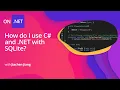 How do I use C and NET with SQLite