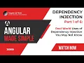 Angular Made Simple Dependency Injection Series - Pt 1