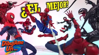 EL MEJOR SPIDER MAN vs Spider-Men Stopmotion Review Amazin Yamaguchi Revoltech || DibujAme Un