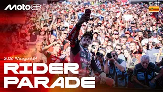 Rider Parade | 2026 Aragon GP