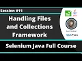 Selenium Java Training - Session 11