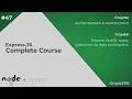 Express JS Complete Course - Prevent NoSQL query injections via data sanitization