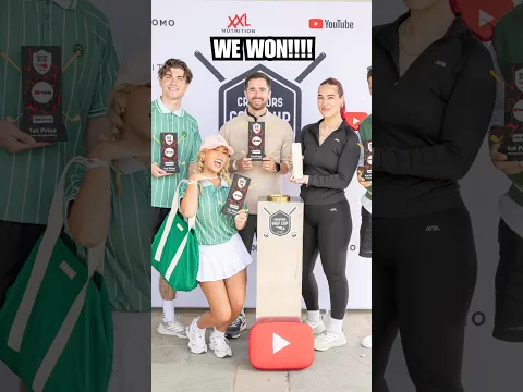 WE WON!!! #golf #shorts #vlog