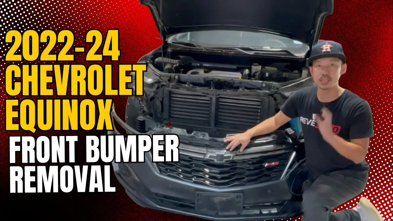 2022-2024 Chevrolet Equinox : Front Bumper Painted (LT/Premier/RS Models)