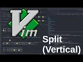 Vim Split and navigate Vertical