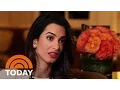 Amal Clooney Human Rights Lawyer On Her Reluctant Celeb Status TODAY