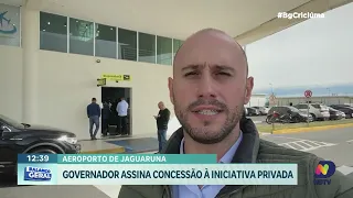Governo concede à iniciativa privada o aeroporto de Jaguaruna