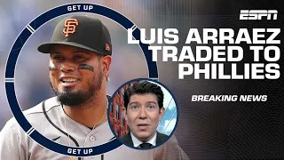 The San Francisco Giants trade Luis Arraez to the Philadelphia Phillies Get Up